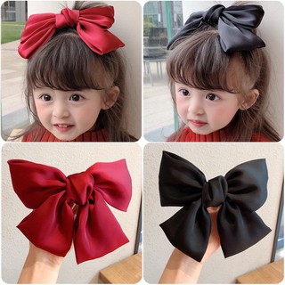 Kẹp tóc nơ đỏ xinh xắn cho bé gái