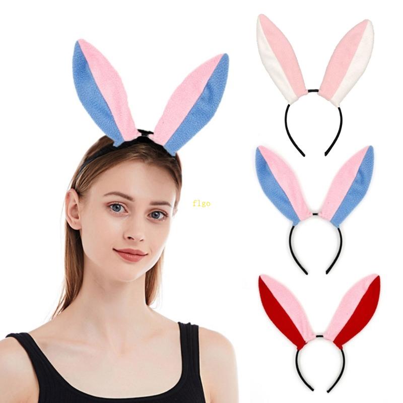 Băng Đô Tai Thỏ Hoạt Hình Dùng Hóa Trang Đường Phố