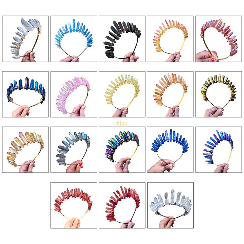 Cài Tóc Hình Vương Miện Đính Đá Thời Trang Cho Cô Dâu