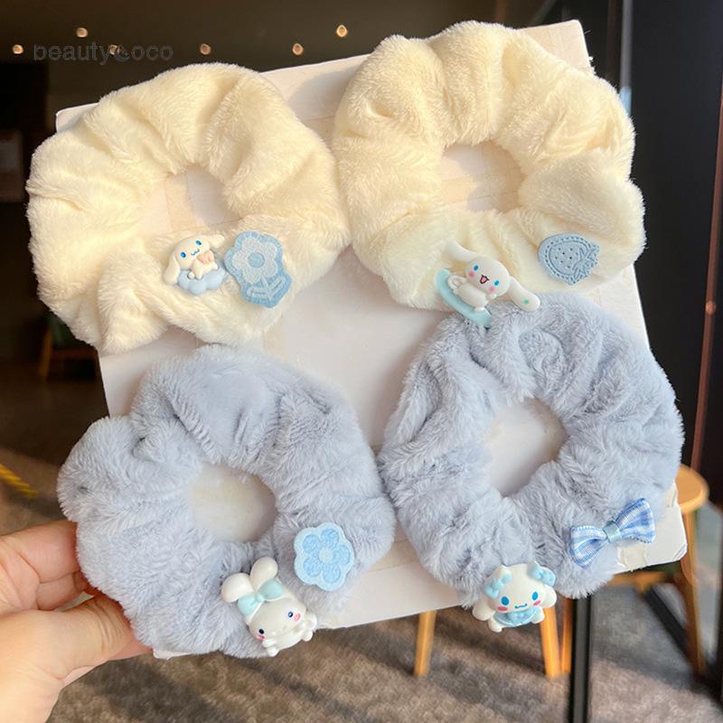 Beautycoco🍊Dây Buộc Tóc Acrylic Hình Chú Chó Dễ Thương Cho Nữ