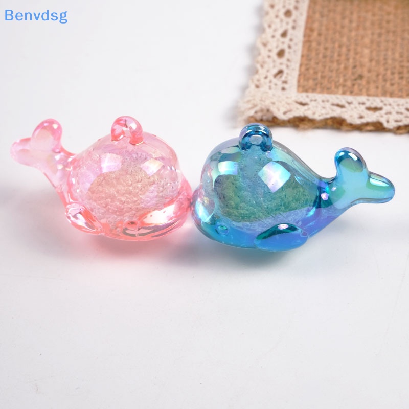 Benvdsg &gt; Cá Voi Nhỏ Bằng Acrylic Trong Suốt Nhiều Màu Sắc AB Làm Thủ Công