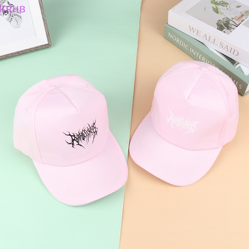 Mũ Lưỡi Trai Cotton Màu Đen Thêu Chữ Frauen Phong Cách Hiphop Đường Phố Cho Nam Và Nữ Mới