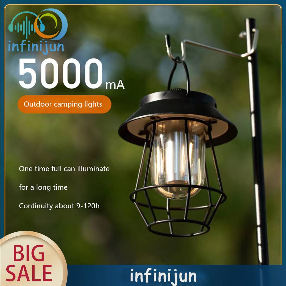 Đèn Cắm Trại 3 Chế Độ Chống Nước IP54