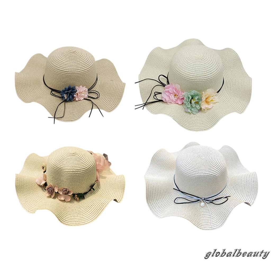 Mũ Vành Tròn Chống Nắng Thoáng Khí Có Thể Gấp Gọn Cho Nữ