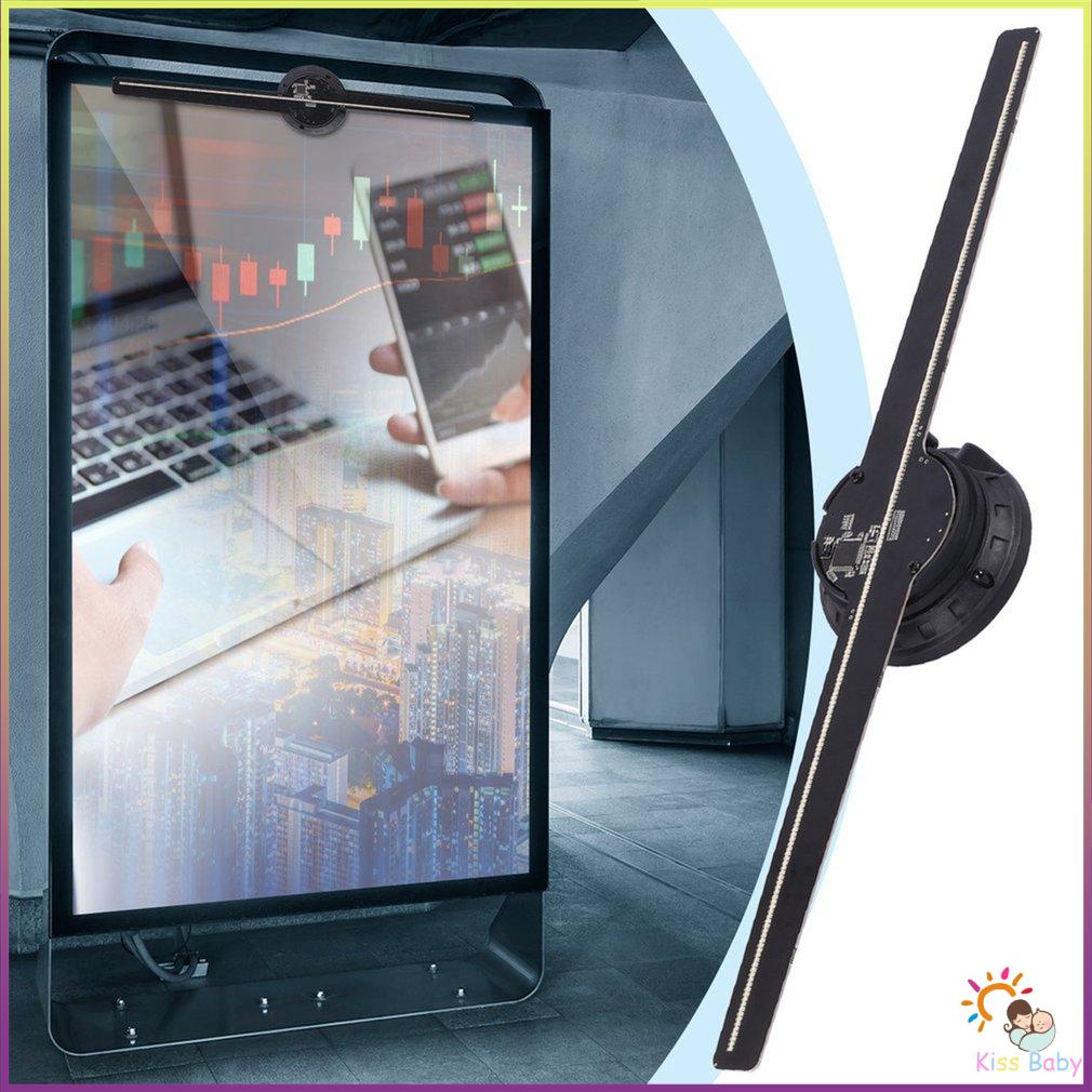 224 Hạt Đèn Mắt Thường 3D Led Wifi Toàn Phương Máy Chiếu Màn Hình Quạt Ba Chiều Quảng Cáo Người Chơi Bộ Nhớ 16G