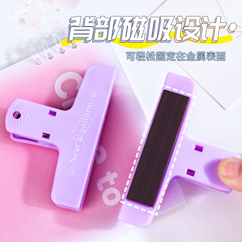 Kẹp Nam Châm Bằng Nhựa Nhiều Màu Sắc Phong Cách retro