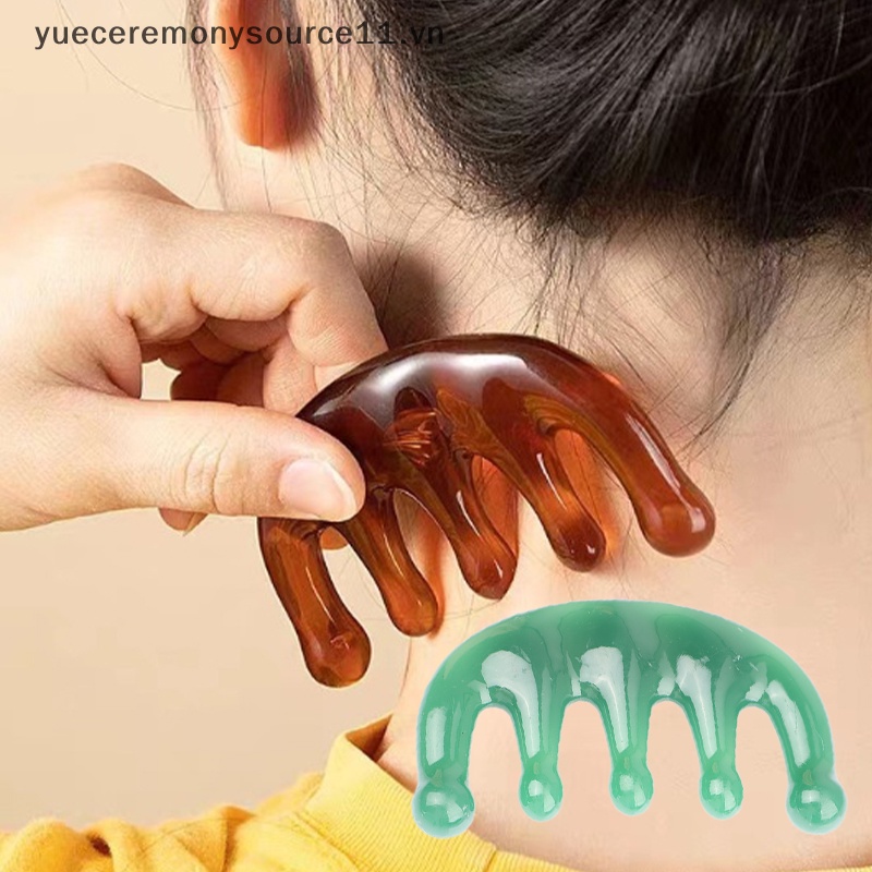 1 Lược Răng Thư Giãn Mát Xa Cơ Thể Răng Rộng