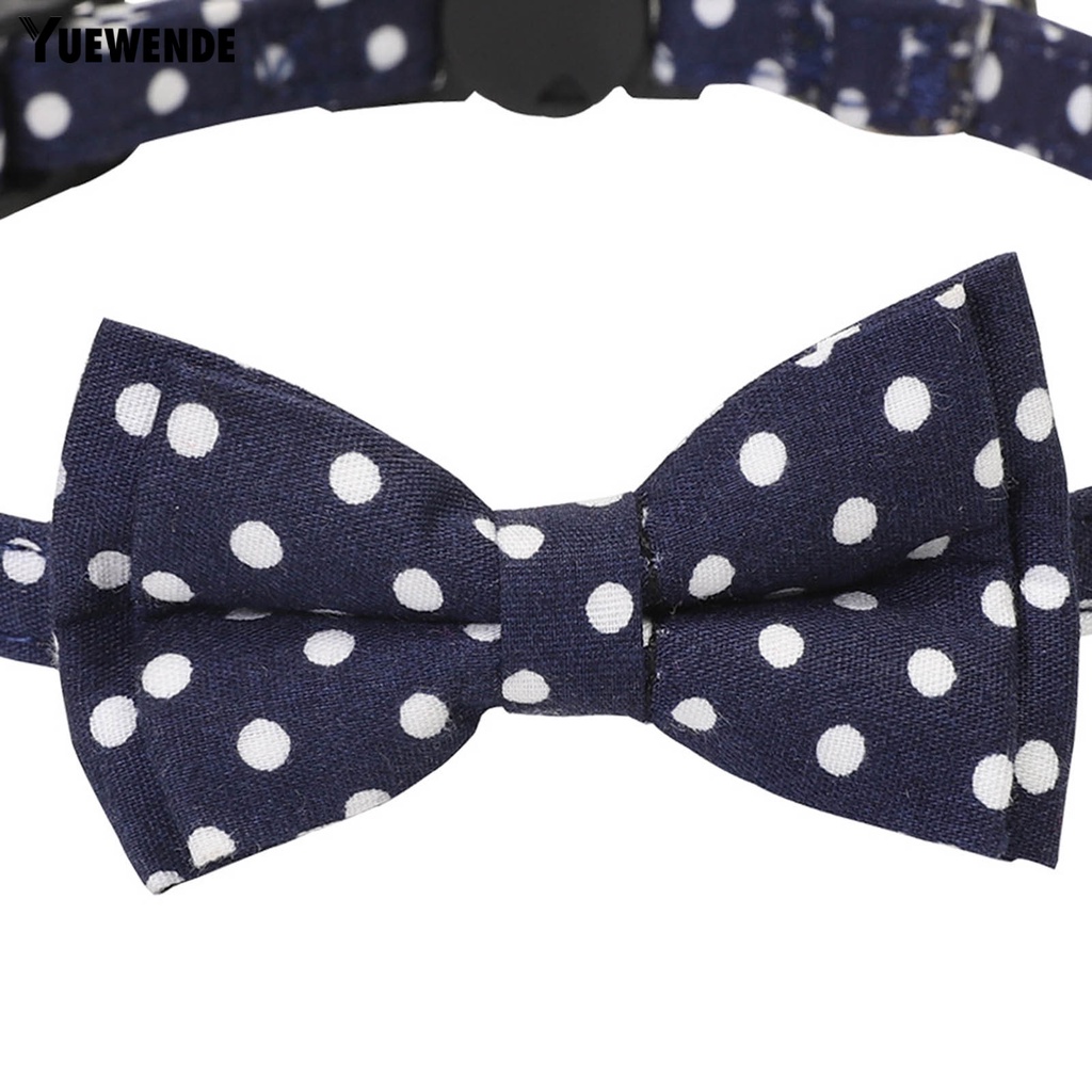 Nơ Đeo Cổ Họa Tiết Chấm Bi Xinh Xắn Cho Thú Cưng