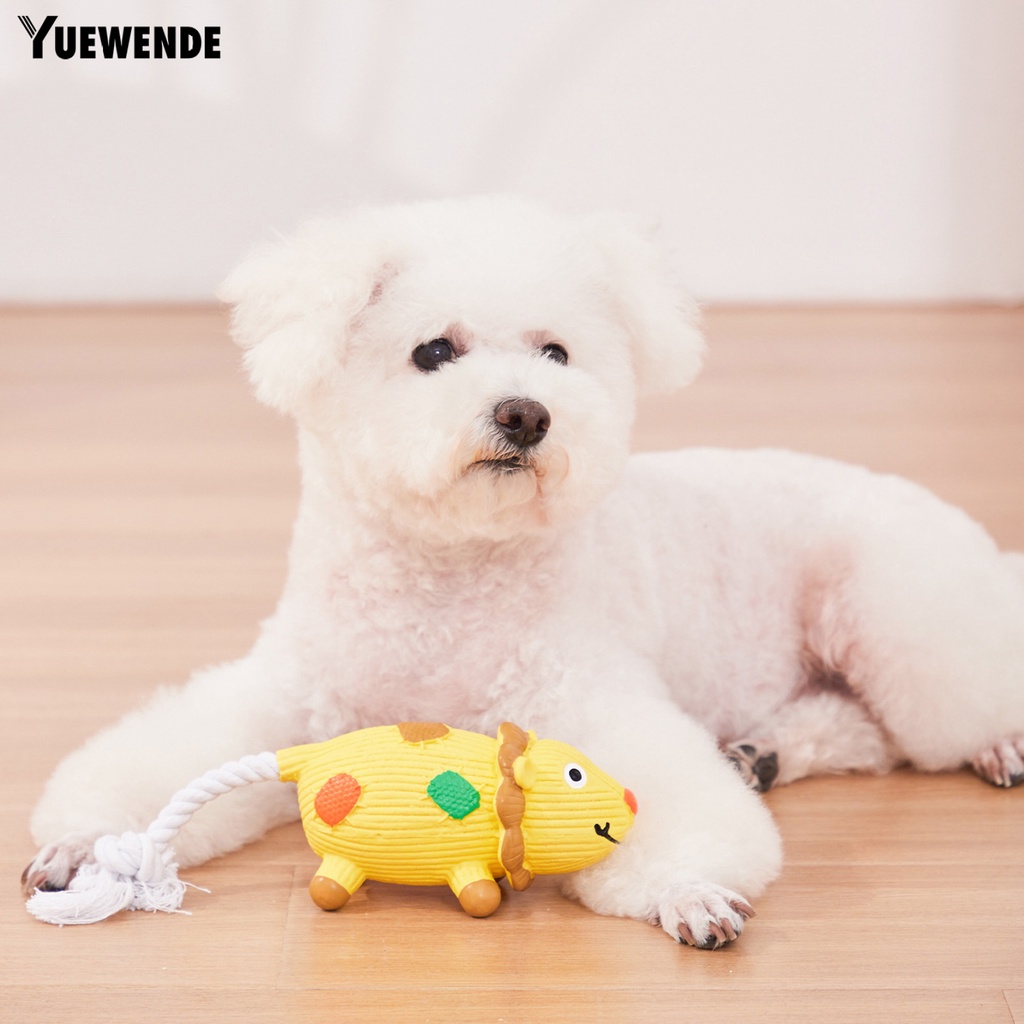 Đồ Chơi Gặm Chống Cắn An Toàn Hình Heo / Sư Tử Hoạt Hình Sáng Tạo Cho Thú Cưng YQ.E