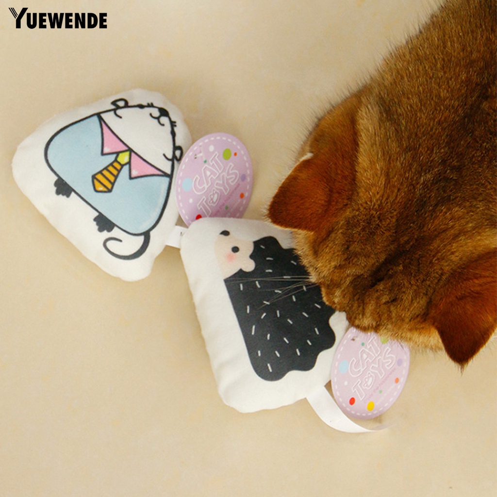 Đồ Chơi Nhồi Bông Hình Động Vật Dễ Thương Cho Mèo Cưng