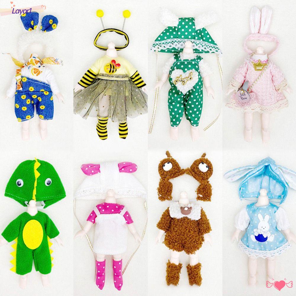 Đầm Đồ Chơi Búp Bê LAYOR1 1 / 12Bjd Molly Tỉ Lệ 1 / 11 Ob11 Ob11 Gsc 16~17cm