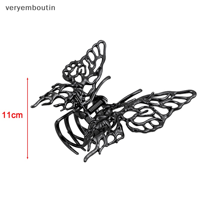 Kẹp Tóc Hình Bướm 3D Bằng Hợp Kim Thời Trang Dành Cho Nữ