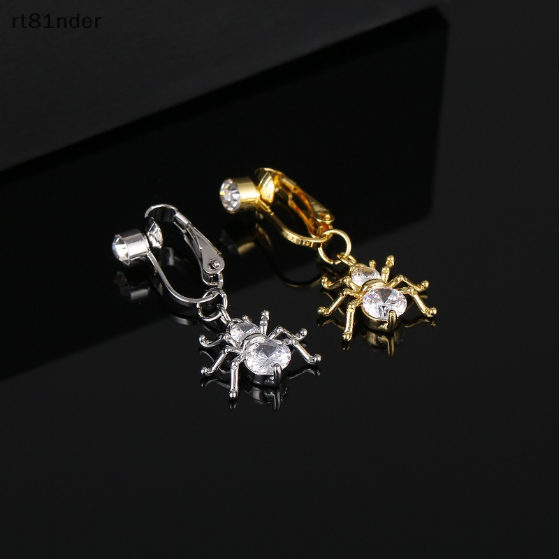 Rt Khuyên Rốn Đính Đá Zircon Giả Hình Nhện Không Cần Đục Lỗ Bằng Đồng Gợi Cảm Cho Nữ n