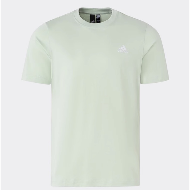 Adidas 100% cotton t-shirt casual sports classic all-match men's short-sleeved