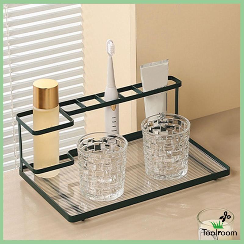 Giá Đỡ Bàn Chải Đánh Răng [Toolroom] Sắp Xếp Gọn Gàng Cho Phòng Tắm Aureate