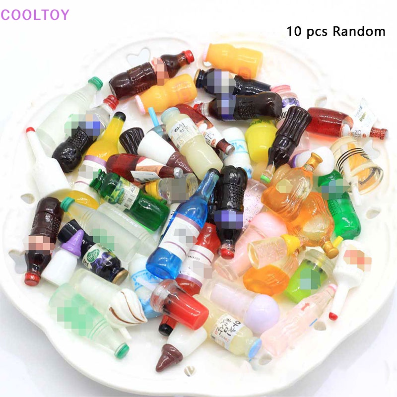 Cooltoy Set 10 Ly Nước Mini Đồ Chơi Búp Bê (Giao Hàng Ngẫu Nhiên)