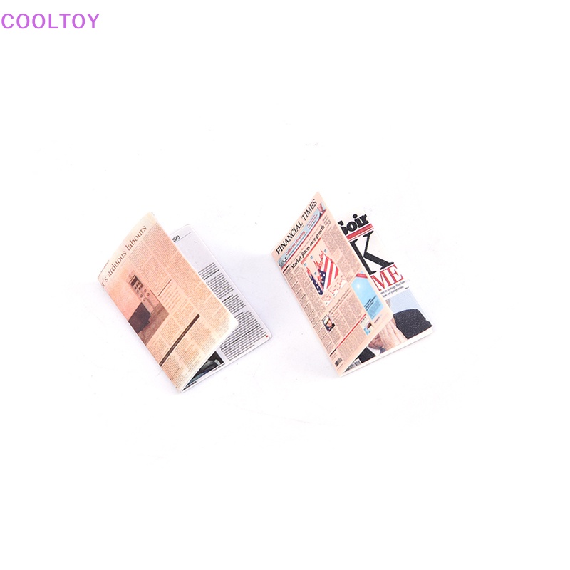 Cooltoy Mô Hình Cuốn Sách Mini Tỷ Lệ 1 / 6 Dùng Để Trang Trí Nhà Búp Bê   Hot!