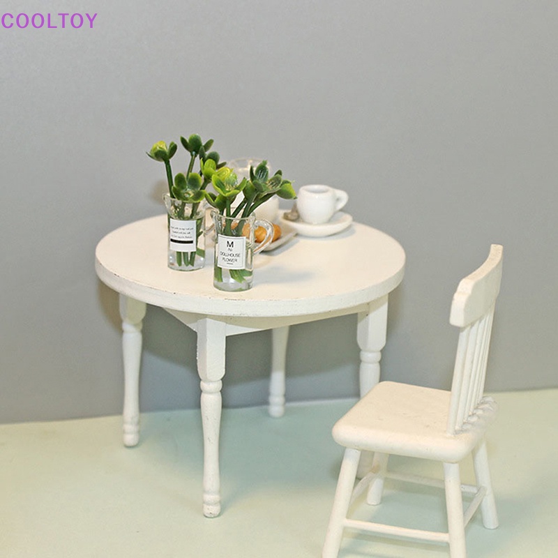 Set 3 Chậu Cây Trong Suốt Trang Trí Nhà Búp Bê Tỉ Lệ 1: 12