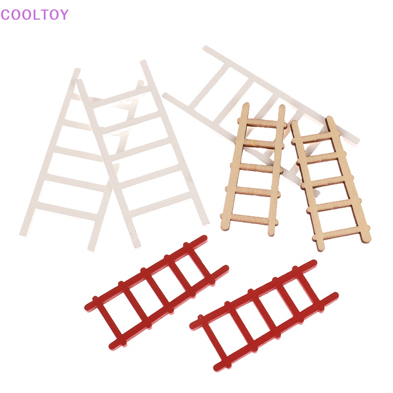 Cooltoy 1 Mô Hình Cây Thang mini Trang Trí Nhà Búp Bê