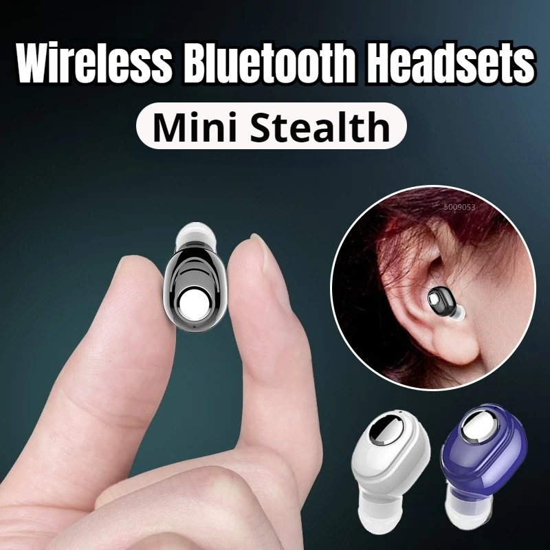 Tai Nghe Nhét Tai X8 Kết Nối Bluetooth Không Dây Chất Lượng Cao / Sạc USB Chống Ồn