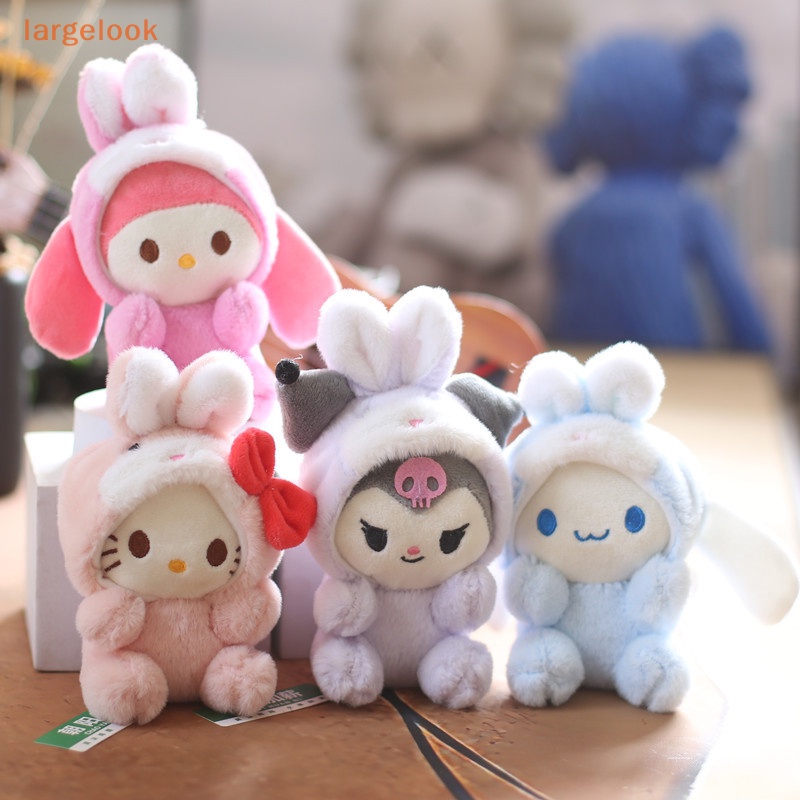 SANRIO Móc Khóa Hình Thỏ Nhồi Bông Dễ Thương