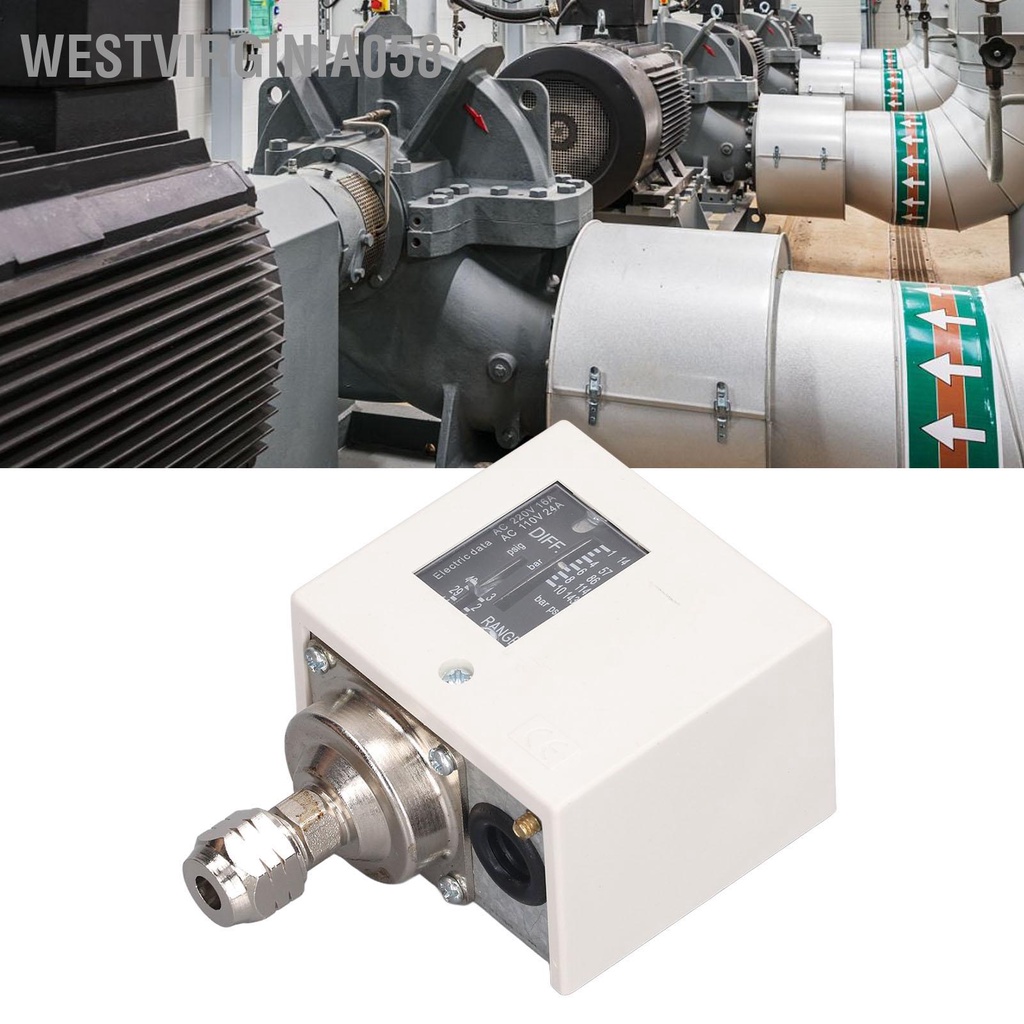 Westvirginia058 Công tắc điều khiển áp suất điện tử Phụ kiện máy nén khí bơm nước 10kgf/cm²