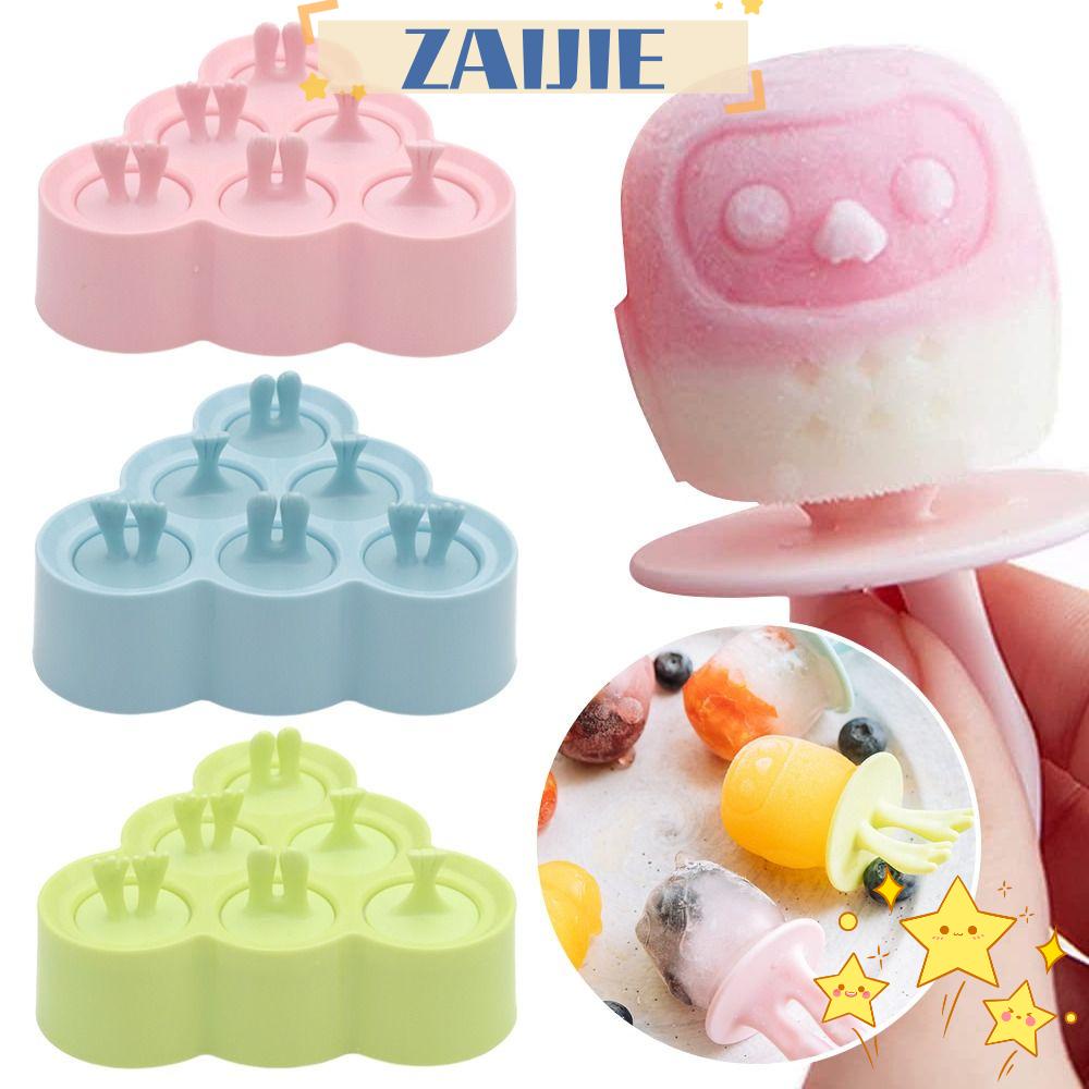 Khuôn Làm Kem Que 24 Ngăn Bằng Silicone Chất Lượng Cao Cho Trẻ Em DIY