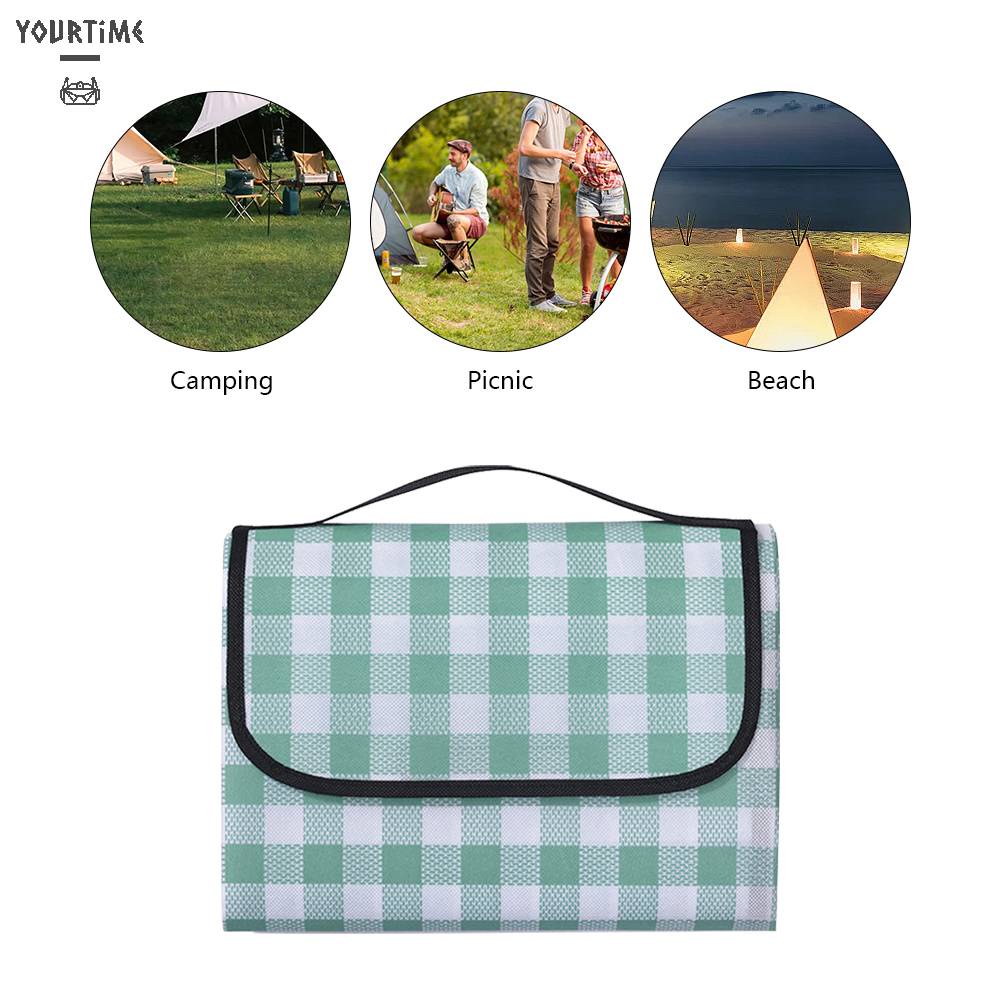 Thảm Dày Chống Thấm Nước Có Thể Gấp Gọn Tiện Dụng Mang Theo Du Lịch / Cắm