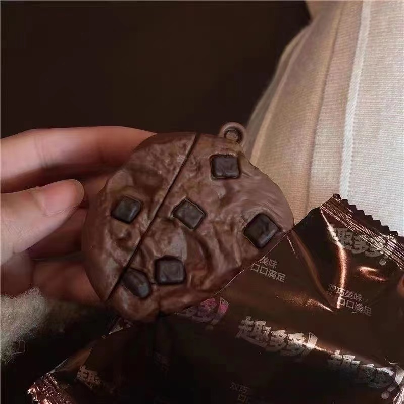 Vỏ Bảo Vệ Hộp Sạc Tai Nghe Redmi Buds3 Buds4 pro Bluetooth Không Dây Chất Liệu Silicon Mềm Hình Bánh Quy 3D Dễ Thương