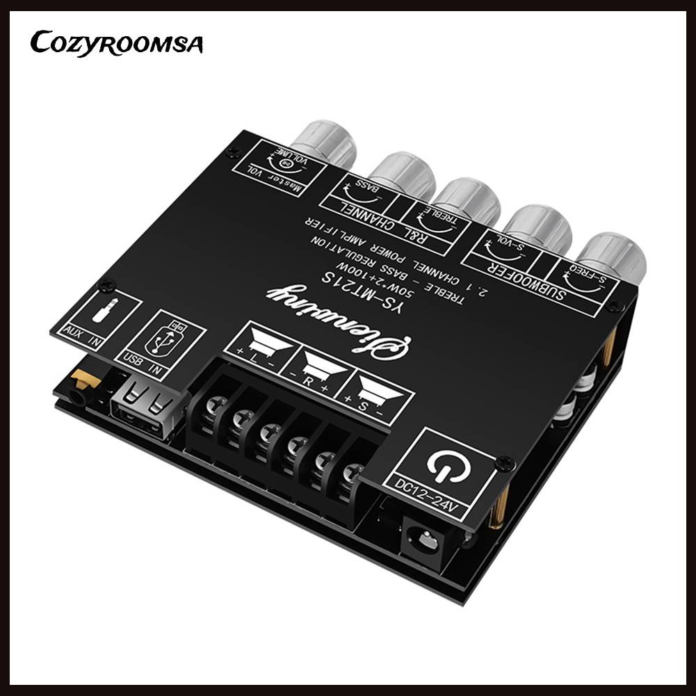 Bảng Mạch Khuếch Đại Âm Thanh Bluetooth 5.1 Kênh 2.1 CS8673E