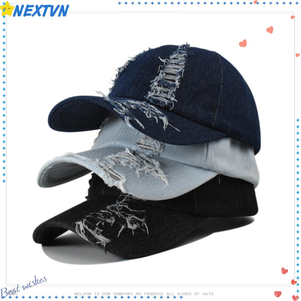 Mũ Lưỡi Trai DENIM Có Thể Điều Chỉnh Thời Trang Cho Nam Nữ