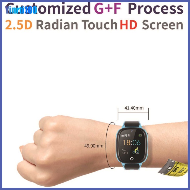 Đồng Hồ Thông Minh Yinrti Hw11 Định Vị Gps Chống Thấm Nước Có Màn Hình Cảm Ứng An Toàn Cho Bé