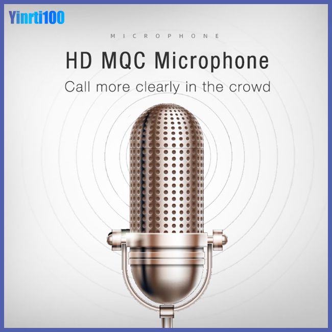 Tai Nghe Treo Cổ Yinrti Kết Nối Bluetooth 5.0 Pin Lớn Giảm Tiếng Ồn