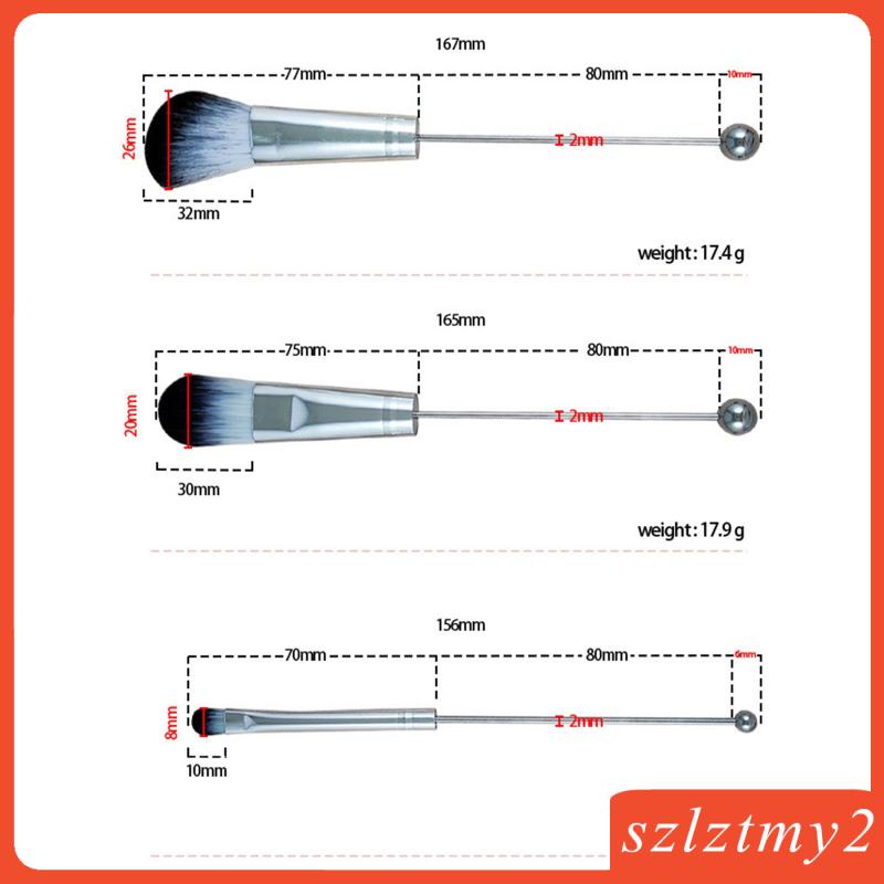 Set 5 Cọ Trang Điểm Mắt Szlztmy2 Cao Cấp Cho Bạn Gái