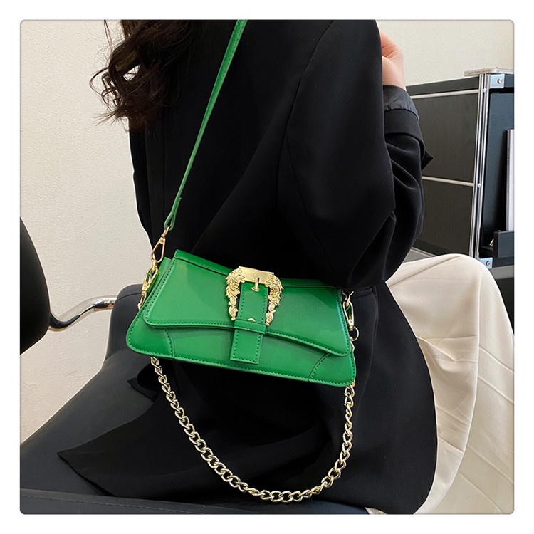 Túi Đeo Vai Hình Vuông Cỡ Nhỏ Cài Khóa Nam Châm Thời Trang Mùa Hè 2023 Cho Nữ