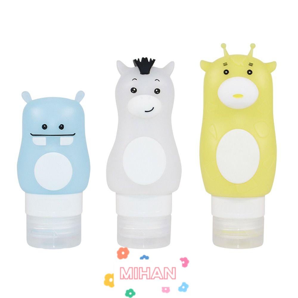 Chai Silicone Đựng Dầu Gội Có Thể Đổ Đầy MIHAN1 50 / 70 / 90ml