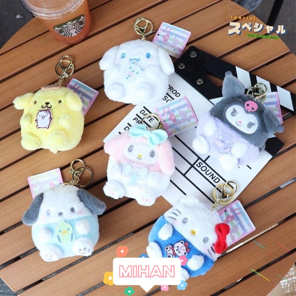 Móc Chìa Khóa Hình Nhân Vật Anime Kuromi Cinnamoroll Purin MIHAN1