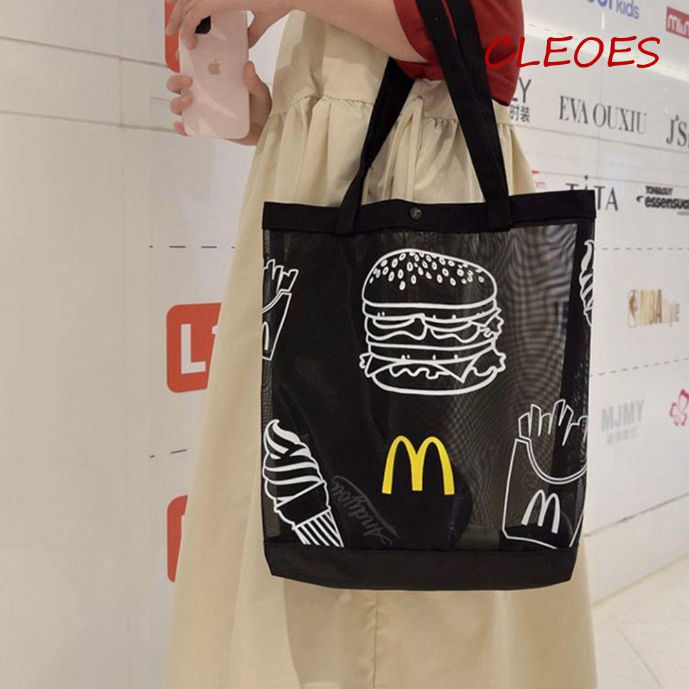 Túi Lưới Đựng Điện Thoại Sức Chứa Lớn In Họa Tiết Dễ Thương Cho Bé Gái