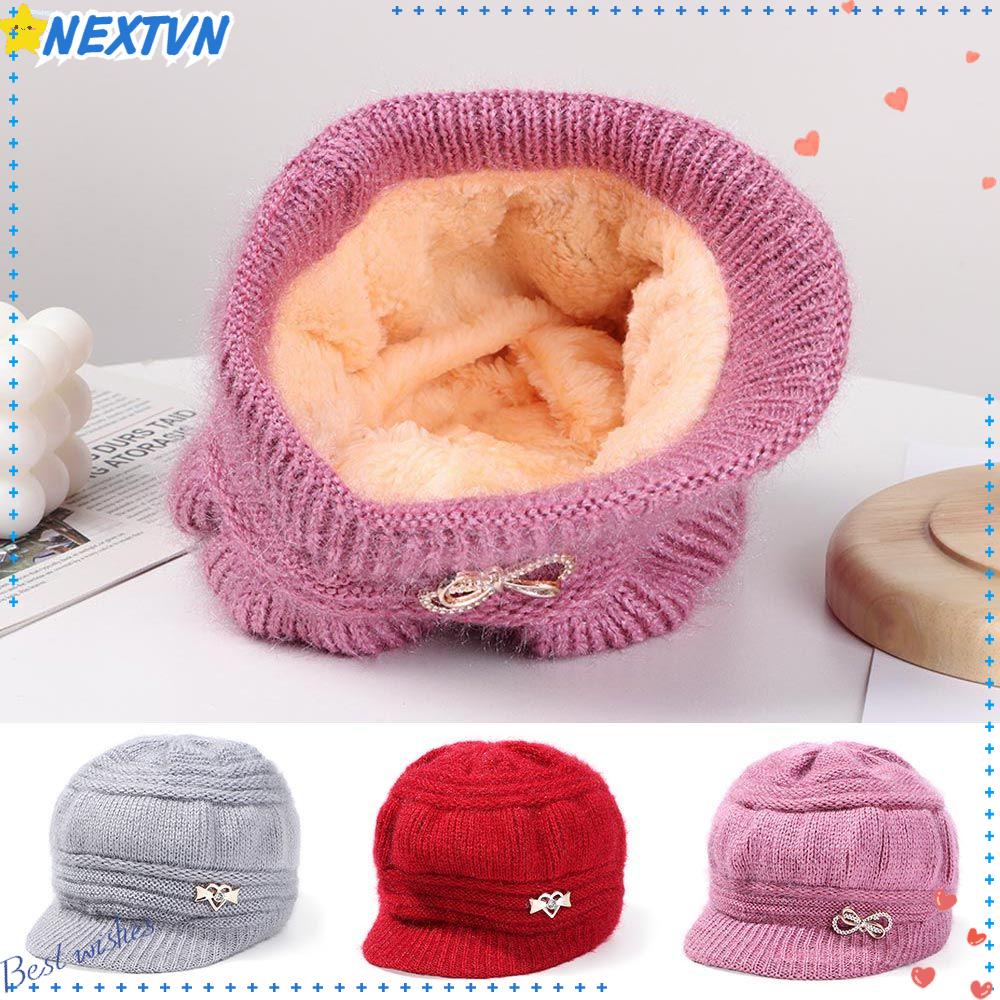 Mũ Len Trùm Đầu Màu Sắc Nhã Nhặn Thời Trang