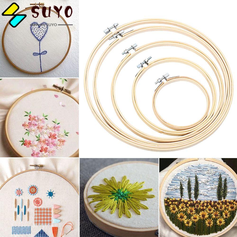 Vòng Tre Tròn Thêu Thủ Công Mới SUYO