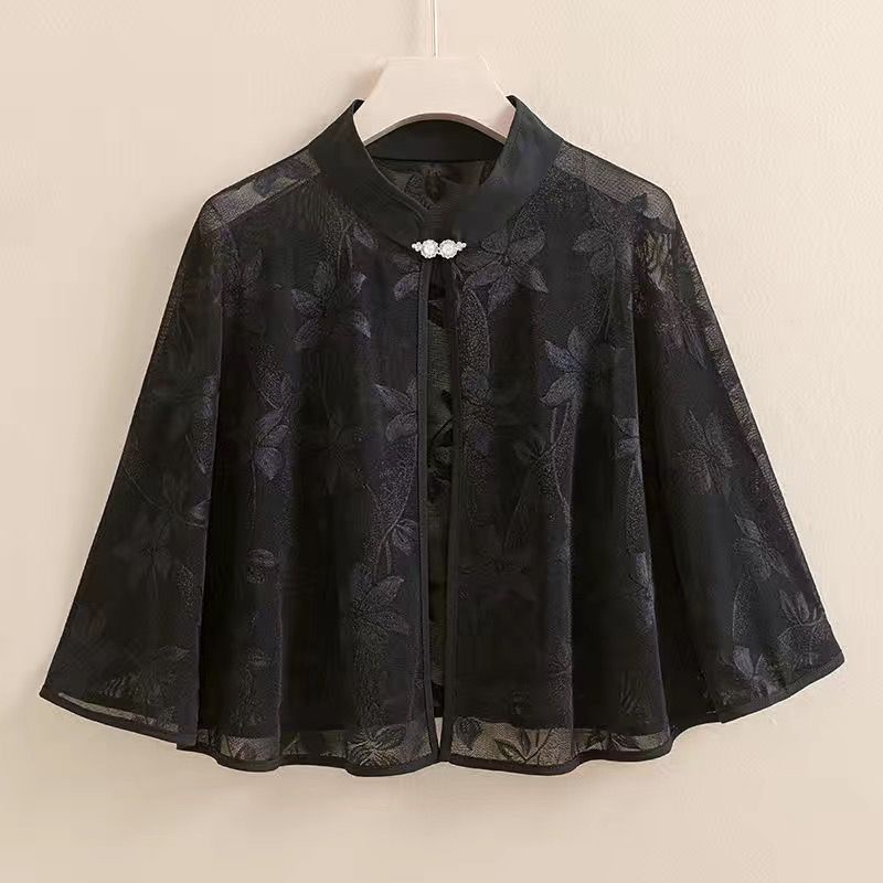 Áo Choàng Sườn Xám Vải Voan tulle Chống Nắng Phong Cách vintage Thời Trang Mùa Hè Mới 2023 | BigBuy360 - bigbuy360.vn