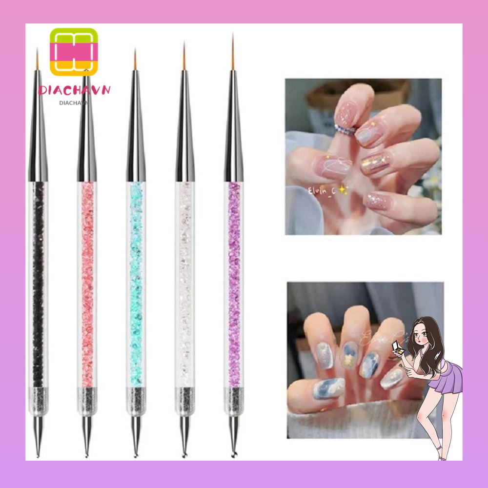 Set 5 Bút Chấm Bi Trang Trí Móng Nghệ Thuật Mới|Cọ Vẽ Trang Trí Móng Tay Chuyên Dụng