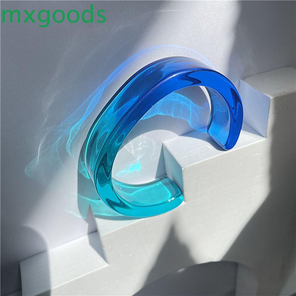 Vòng Đeo Tay Dạng Hở Dày Dặn Thiết Kế Đơn Giản Dành Cho Nữ