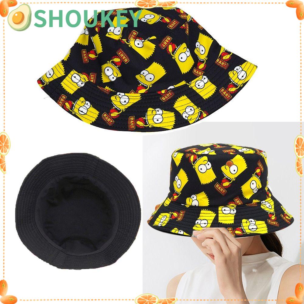 Nón Tai Bèo Che Nắng In Họa Tiết Graffiti Thời Trang