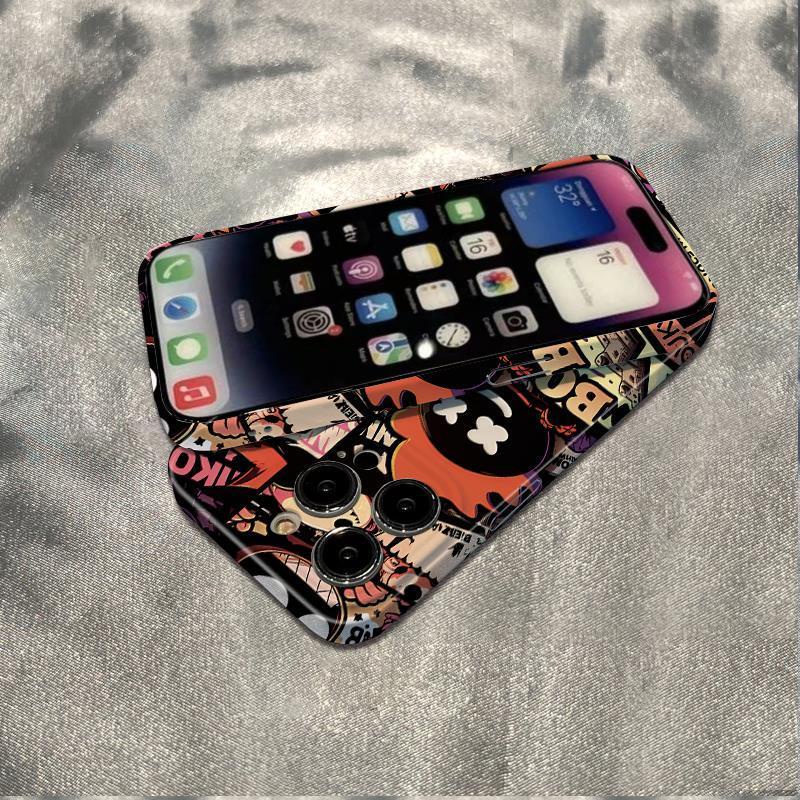 Ốp Điện Thoại Chống Sốc Màu Cam 78Iphone1211Bom14Promax Film 6In Style 13 Đơn Giản Cho Apple plus GOZR