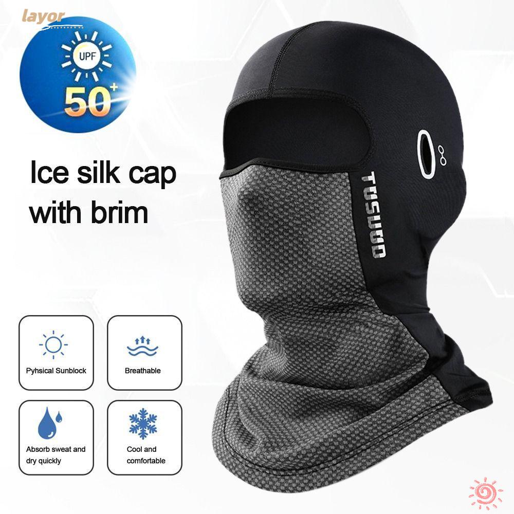 LAY Toàn Bộ Mũ Bảo Hiểm Che Mặt Chống Gió Thời Trang Mùa Hè Tiện Dụng Ốp