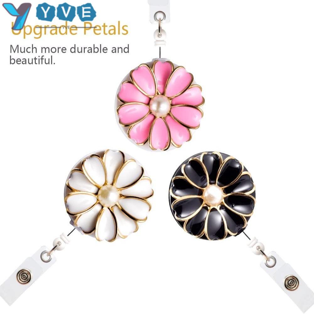 Bộ 3 Giá Đỡ Huy Hiệu ID + 3 Kẹp Cá Sấu Xoay 360 Độ Tiện Dụng Cho Văn Phòng