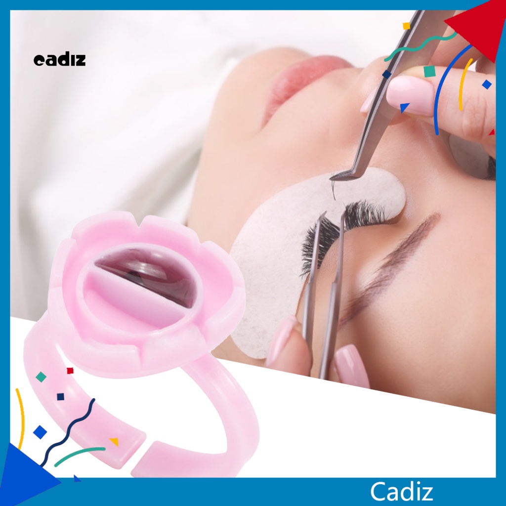 Set 100 Giá Đỡ Lông Mi Giả Hình Trái Tim Dễ Sử Dụng Dành Cho Nữ