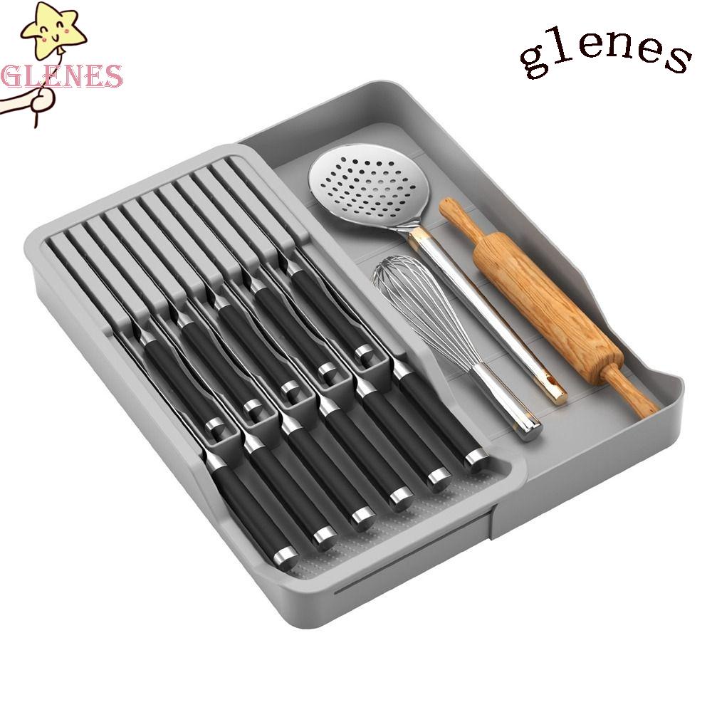 Giá Đỡ Chén Dĩa Bằng Nhựa Có Thể Mở Rộng Tiện Dụng Cho Nhà Bếp