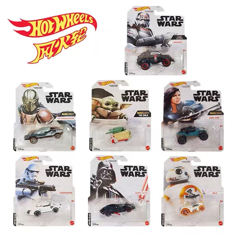 Hot Wheels Mô Hình Nhân Vật Phim Star Wars Mẫu Marvel GJH91 Bằng Hợp Kim